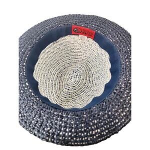San Diego Hat Co. Women's Fedora One-size Blue White Two-toned Lightweight